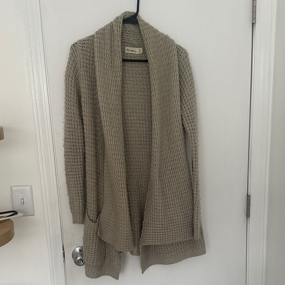 Urban Outfitters Taupe Knit Cardigan
